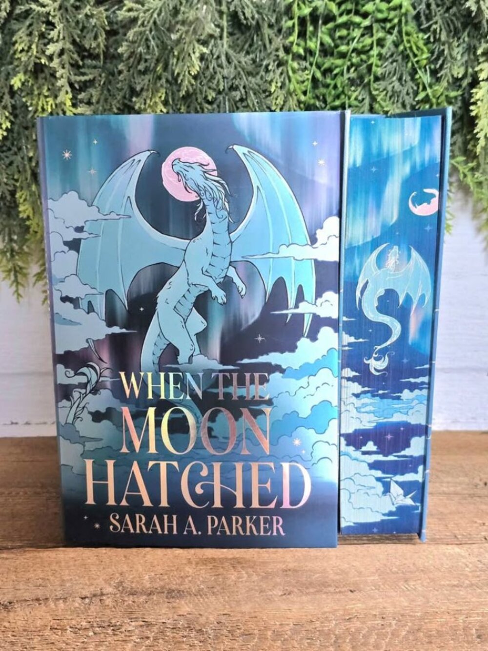 Fairyloot When the Moon Hatched by Sarah A. Parker Sprayed Edges Book Unsigned